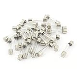 uxcell　クイックブローガラス管ヒューズ　速断型　 電気コンポーネント　速断ヒューズ　20A 250V