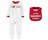 Just One You byカーターの赤ちゃんのValentines Day Sleep Play Withよだれかけセット