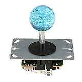 Baoblade Baoblaze 全4色　ボール　ジョイスティック　コントロール　アーケードゲーム用　ファイトスティック　DIYキット　 - 青