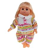 Domybest　ドール おもちゃ　バービー人形　ベビー　子供　女の子　1/6ドール　音　服脱ぐ可　プレゼント　ギフト (D)