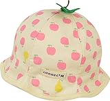 UVカット りんごチューリップハット 52-1003 ピンク 48cm