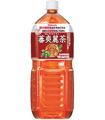 Amazon.co.jp: [トクホ] ヤクルト 蕃爽麗茶 2L×6本 : 食品・飲料・お酒
