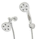 Speakman vs-113014 Caspianデュアルシャワーヘッドコンボシステムwith Anystreamハンドヘルドシャワーと固定シャワーヘッド VS-113014 1