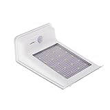 Anself 20 LED 壁掛けソーラー充電式ライト IR赤外線センサコントロール 屋外照明/軒先/壁掛け/庭先/玄関周りなどのライト