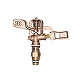高耐久 金属 (農業用) スプリンクラー 小型(S) 25-L 口径 3.6×2.4V mm 基本寸法 1/2PT 7度 共立イリゲート 防Ｊ【代不】