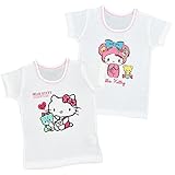 アスナロ（肌着・下着） ハローキティ 半袖シャツ ベビー 女の子 2枚組 綿100％80 キティ