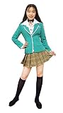DAZCOS ADULT_COSTUME レディース M グリーン Rv-01