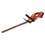 BLACK+DECKER LHT2436 24-Inch 40-Volt Cordless Hedge Trimmer [並行輸入品]