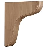 Ekena Millwork BKTW02X11X11EARW 1 3/4-Inch W by 10 1/2-Inch D by 10 1/2-Inch H Eaton Wood Bracket, R