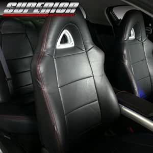 Amazon パーフォレイトバージョン シートカバー Rx 8 Se3p 前期 サイドステッチカラー レッド タイプ リアシート シートカバー 車 バイク