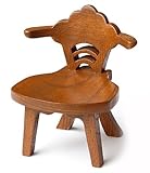 木の椅子 (ミニチュア家具 木のおもちゃ) 木育