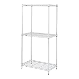 ドウシシャ メタルラック本体 脚部変更:ゴムキャスター仕様(ストッパー無×2+有×2)/+5cm 段数:3 スチールラック、メタルラック、オーダーラック ST85250000120CDYY-3 4台入