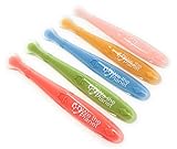 WeThePlanet Silicone Baby Spoon Set (Set of Five) (5 colors) [並行輸入品]