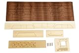 ウッディジョー 1/150 福山城 復元オプションキット 木製模型 組み立てキット
