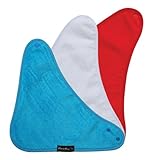 Mum 2 Mum Bandana Wonder Bib, - Red, White, Teal by Mum2Mum