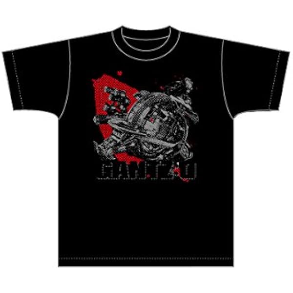 Amazon | ガンツ GANTZ プリント半袖Tシャツ L ブラックUT