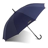 Ho-mart　ビジネス用　長傘 おしゃれ メンズ カサ かさ デザイン 紳士 無地 梅雨 　長傘　撥水　台風対策 (5)
