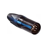 Neutrik ノイトリック オス コネクター、黒色 NC5MXX-B