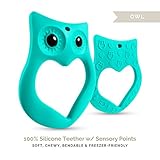 Lil' Teethers Baby Teething Toys. Bendable & Freezer friendly. Highly Recommended by Moms. 100% Sili