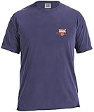 NCAA National Champシルエット快適カラー半袖Tシャツ M パープル