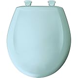 Bemis 200SLOWT 464 Round Closed Front Toilet Seat, Dresden Blue by Bemis