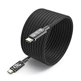 HOTUTUKI エクストラロングUSB Cケーブル 16.4フィート 20Gbps データ転送 100W USB C 3.2 Gen 2ケーブル 4K@60Hz ビデオおよびオーディオ出力コード 20V/5A USB C to C オスケーブル USB c to USB c ロングビデオ