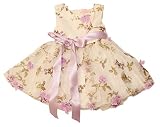Think Pink Bows DRESS ベビー・ガールズ カラー: パープル