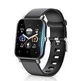 スマートウォッチ smart watch Bluetooth5.0 1.7インチ大画面 フルタッチスクリ 腕時計 活動量計 多種類運動モード