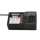 DeeRace 2.4ghzの6チャンネルfhss R6F受信機3v-12vと互換性RC6GS V2/RC4GS V2/RC6GS RC4GS RC3S RC4G T8FBラジオコントローラrcカーボート
