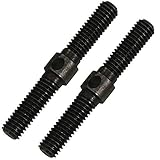 3x23mm ターンバックルシャフト(2本)スチール製〔ブラック] [イーグル模型] [#TB323ST]