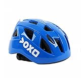 HORIZON 軽量 サイクリング 自転車 用 ヘルメット キッズ ジュニア 子供 用 ダイヤル アジャスター 付き (ブルー②)