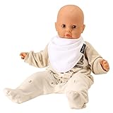 Mum2Mum (マムトゥーマム) Bandana Wonder Bib バンダナ ワンダー ビブ ホワイト スタイ よだれかけ [並行輸入品]