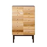 チェスト 5段 天然木 北海道産 ロック式引出 ナチュラル デザインチェスト 5段チェスト 収納 チェスト