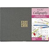 呉竹 A to ZIG 書道スターターキット 書道ペン 練習メモ・ハンドブック付き 大きめ用 日本製