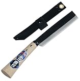 手打鋼付 ケース付 竹割鉈両刃 07045