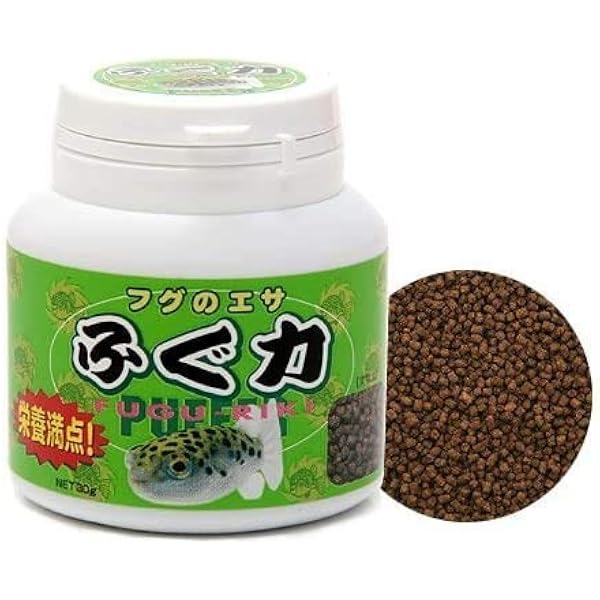 Amazon フグのえさ ふぐ力 Fugu Riki 30g ミドリフグ 淡水フグ 餌 エサ えさ 餌 通販