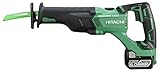 HiKOKI(旧日立工機) 14.4V コードレスセーバソー 充電式 6.0Ahリチウムイオン電池・急速充電器・ケース付 CR14DBL(LYPK)