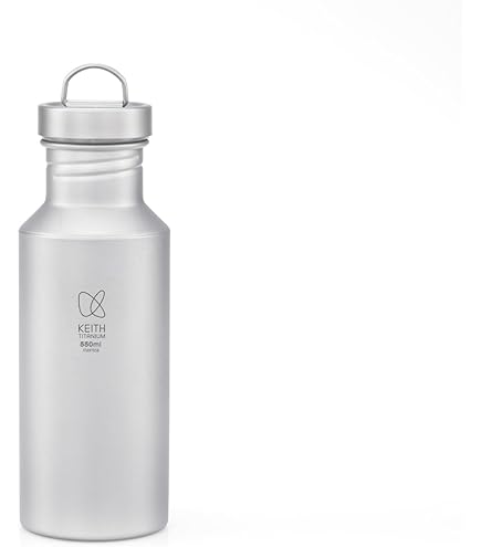 KEITH チタンウォーターボトル 軽量 直飲み 広口 キャンプ用ウォーターボトル 登山 自転車収納ケース付き (700ml Ti3032) Amazon.co.jp: KEITH チタンウォーターボトル 軽量 直飲み 広口