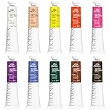 PHOENIX 油絵具 10色セットの大容量シングルチューブ - 10x50ml（1.69オンス）