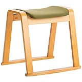 タマリビング スツール モニカ ナチュラル-グリーン 50000263