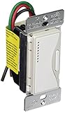 Eaton RF9534WS ASPIRE 600W RF Incandescent/MLV Smart Dimmer, White Satin [並行輸入品]