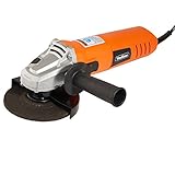 VonHaus 6 Amp 4-1/2 inch Angle Grinder - Corded Multi Purpose Grinding Tool with 1 x Blade Included 