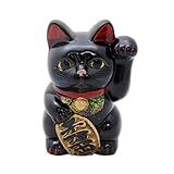 クラフトマンハウス レトロ 招猫（黒）貯金箱