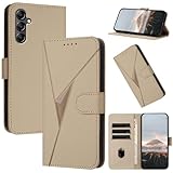 Samsung Galaxy A16 5G ケース 手帳型 Galaxy A16 5Gケース Galaxy A16 5G カバー ギャラクシーA16 5G ケース 財布型 ギャラクシーA16 5G 手帳型ケース Jajaful Galaxy A16 5G 携帯カバー サムスン Galaxy A16 5G スマホケース PUレザー スタンド機能付き 耐衝撃 カード収納 落ち着いた色 カーキ