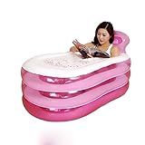 AMOS インフレータブルバスタブ大人のバスタブ折りたたみバスタブ子供プラスチック ( 色 : 30*70*45 cm )