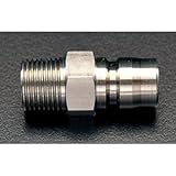 エスコ Ｒ１”雄ねじプラグ（中圧用／ステンレス製） EA140AG-8