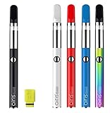 電子タバコ ヴェポライザー ペン型 510規格 ペンタイプ ワックス用 Airistech airis Quaser エアリステック エアリスクエーサー VAPE スターターキット プレゼントドリップチップ付 (ブラック BLACK)