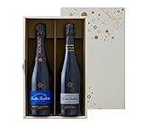 【フランス国内売上No1シャンパーニュ】 ニコラ・フィアット レゼルヴエクスクルーシヴ ブリュット&ヴィンテージ ブラン・ド・ブラン ギフトセット[ギフトBOX入り] 750ml×2本