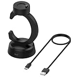 ガーミン用 充電スタンド SLEIJAOOE Garmin 充電ケーブル チャージャー ガーミン 充電器 fenix 7x/7s/7/ForeAthlete 245 Music/Venu 2 Plus/Approach S62/Garmin Instinct/Instinct2充電器 (ブラック（A))