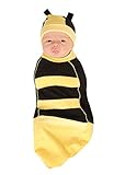 Bumble Bee Baby - Black and Yellow, 0-3 Months by Cozy Cocoon